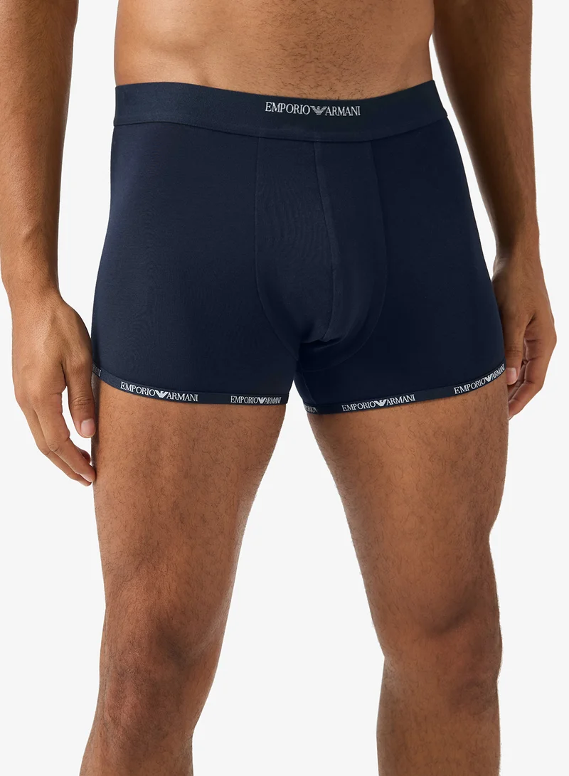 EMPORIO ARMANI  2 Pack Of Logo Boxers for Men | Best Price UAE